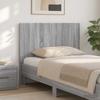 Wall Mounted Headboard BREDA Sonoma Grey Engineered Wood