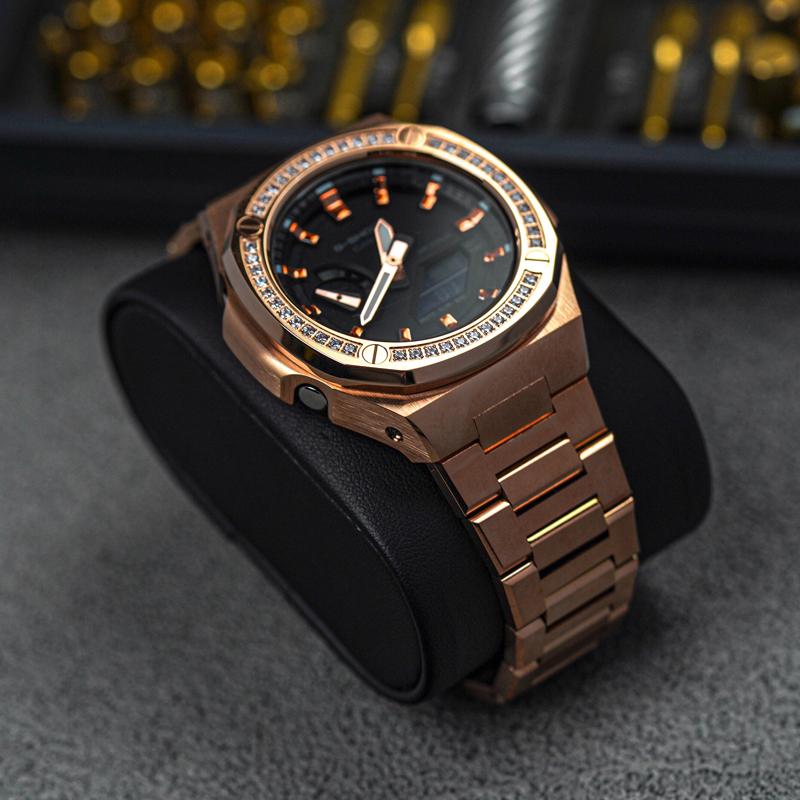 Casio Унисекс 48,5 мм Черные часы GA-2100-1A1(Watch8--KENZO)