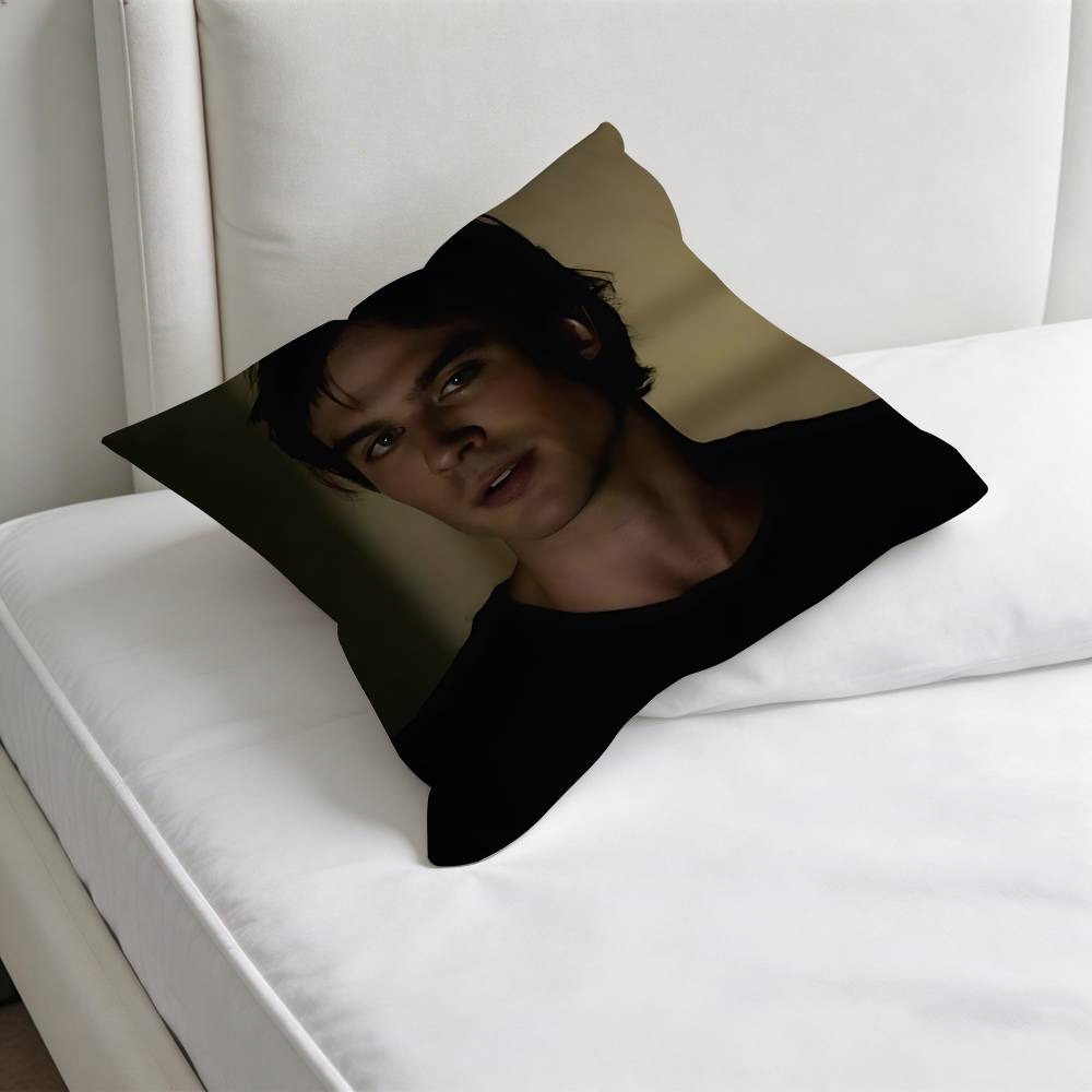 The VVampire DDiaries Decorative Square Pillow Cover Modern Cushion Case for Living Room Bedroom