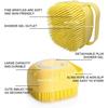 Bubble Brush for Pet  Scrubber Shower Soft Silicone with Loop Handle Give Pet Gentle Massage for Long Short Haired Dogs and Cats