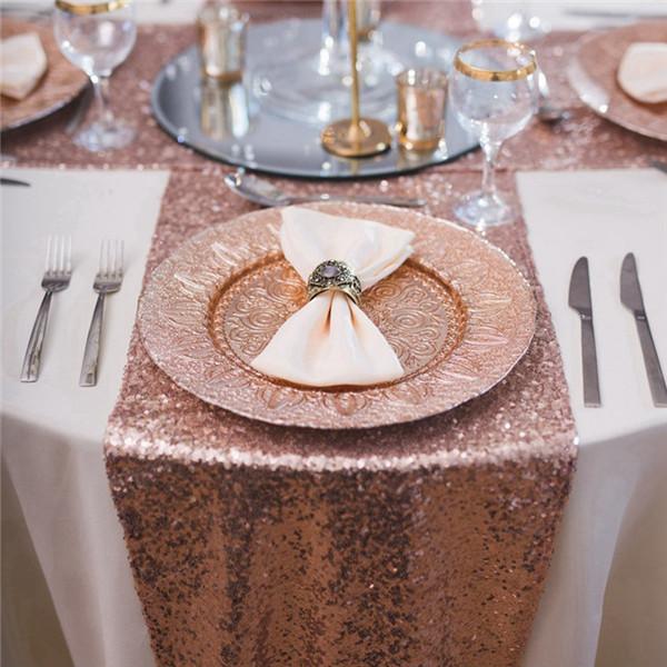 Современная скатерть с блестками и блестками, пылезащитная свадебная скатерть, розовое золото, скатерть для декора вечеринки