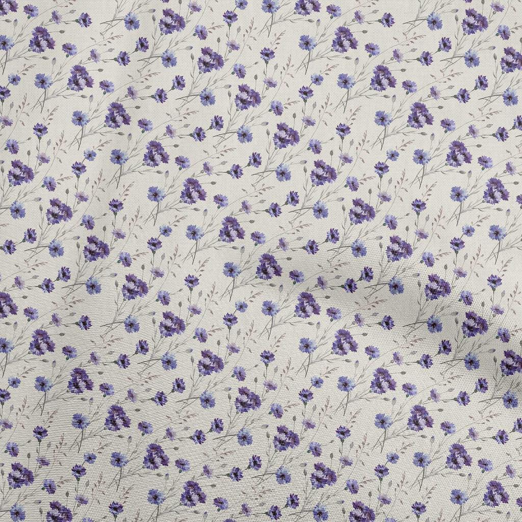 oneOone Ткань Cotton Flex Mint Green с акварельным цветочным принтом, ткань для платья, ярд, 40 дюймов