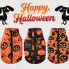 Halloween Dog Funny Clothes Pet Pumpkin Element Jacket Festival Cosplay Outfits for Small Medium Dogs Cats Schnauzer Chihuahua