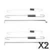 2x Throttle Return Spring Kits Accessories Adjustment Levers Generator Parts for Gx160 Gx200 Garden