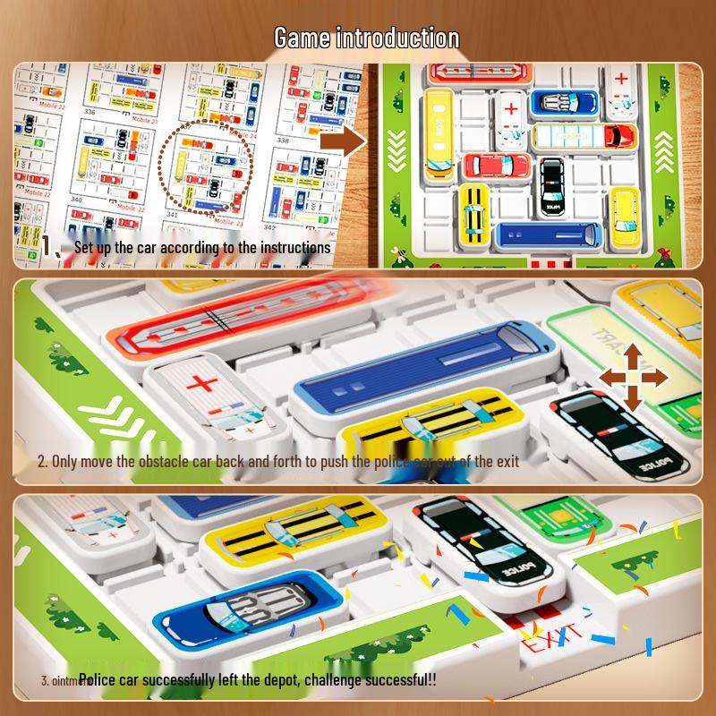 Детская игра-головоломка «Парковка-лабиринт»: Задача Хуажун Дао