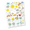 Weather Stickers - Unspecified - 109 Pieces - 0.8 To 4.3 Cm - Mixed - Child