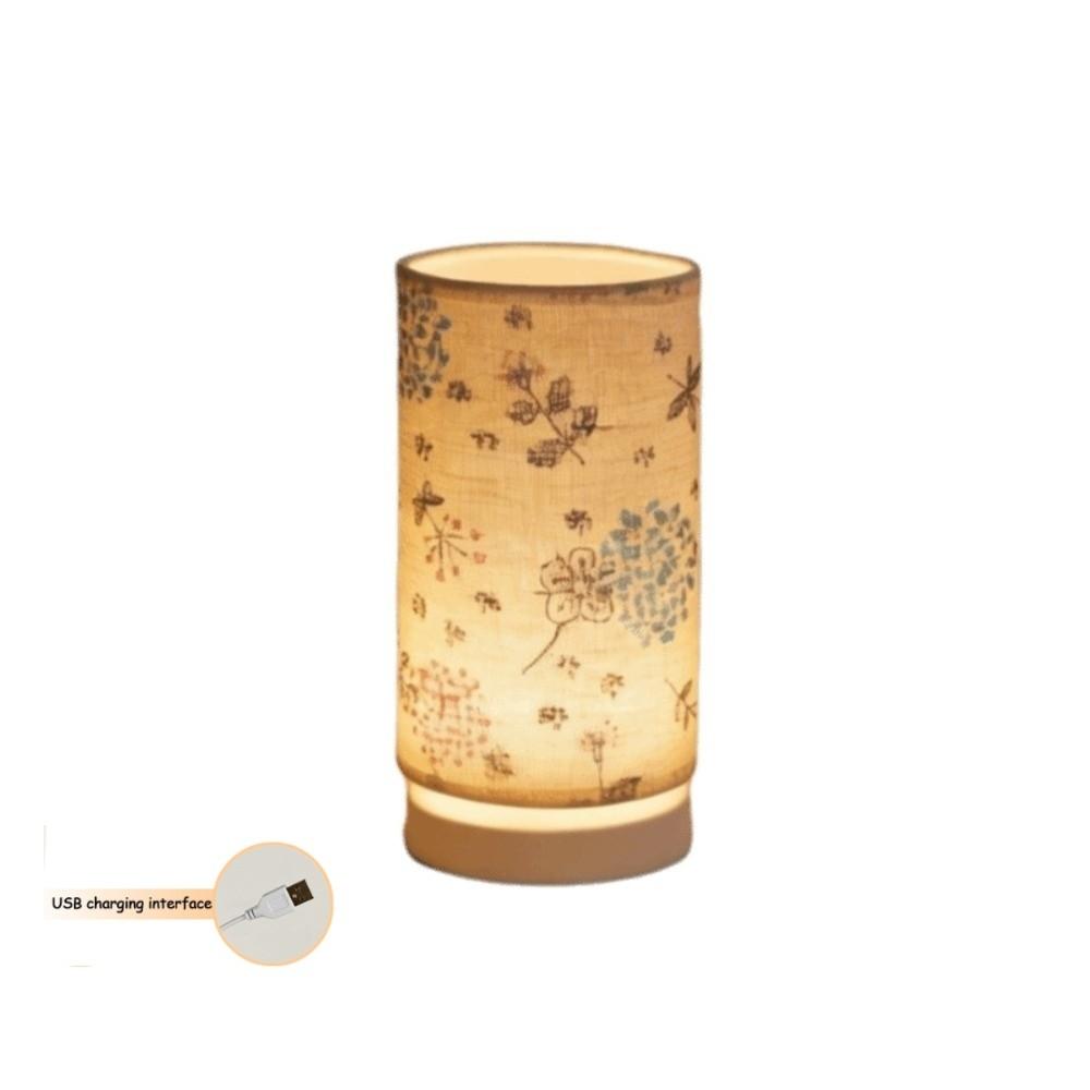 LED Desktop Decoration Lamp USB Plug in Table Lamp Simple Bedside Night Lamp Bedroom
