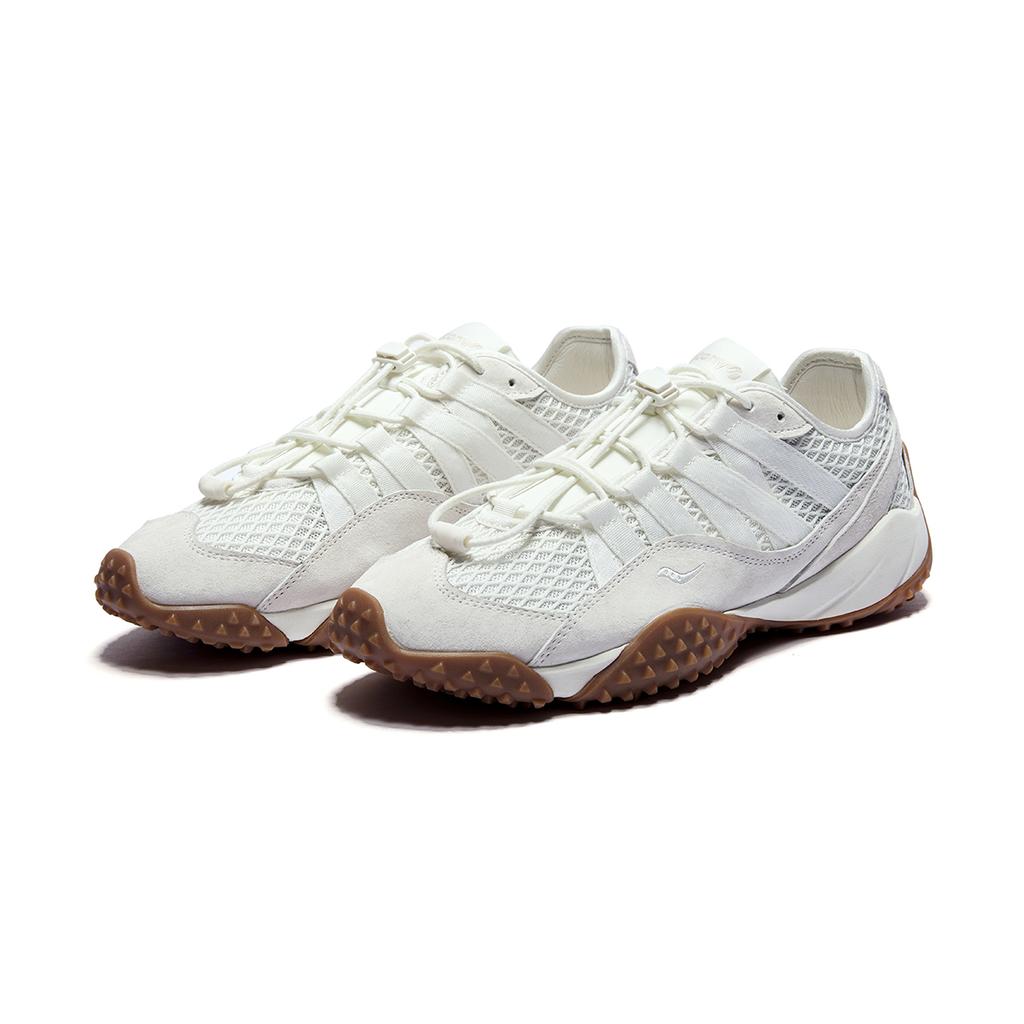 SAUCONY Кроссовки Surge Spikes 80S Удобные Универсальные Повседневные Беговые Кроссовки Женские Off-White S79115-1