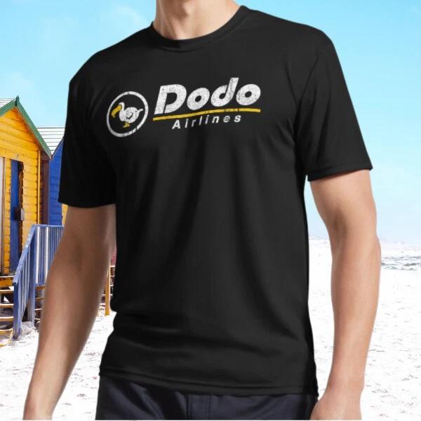New Dodo Airlines Active T-Shirt Funny Size S - 5XL