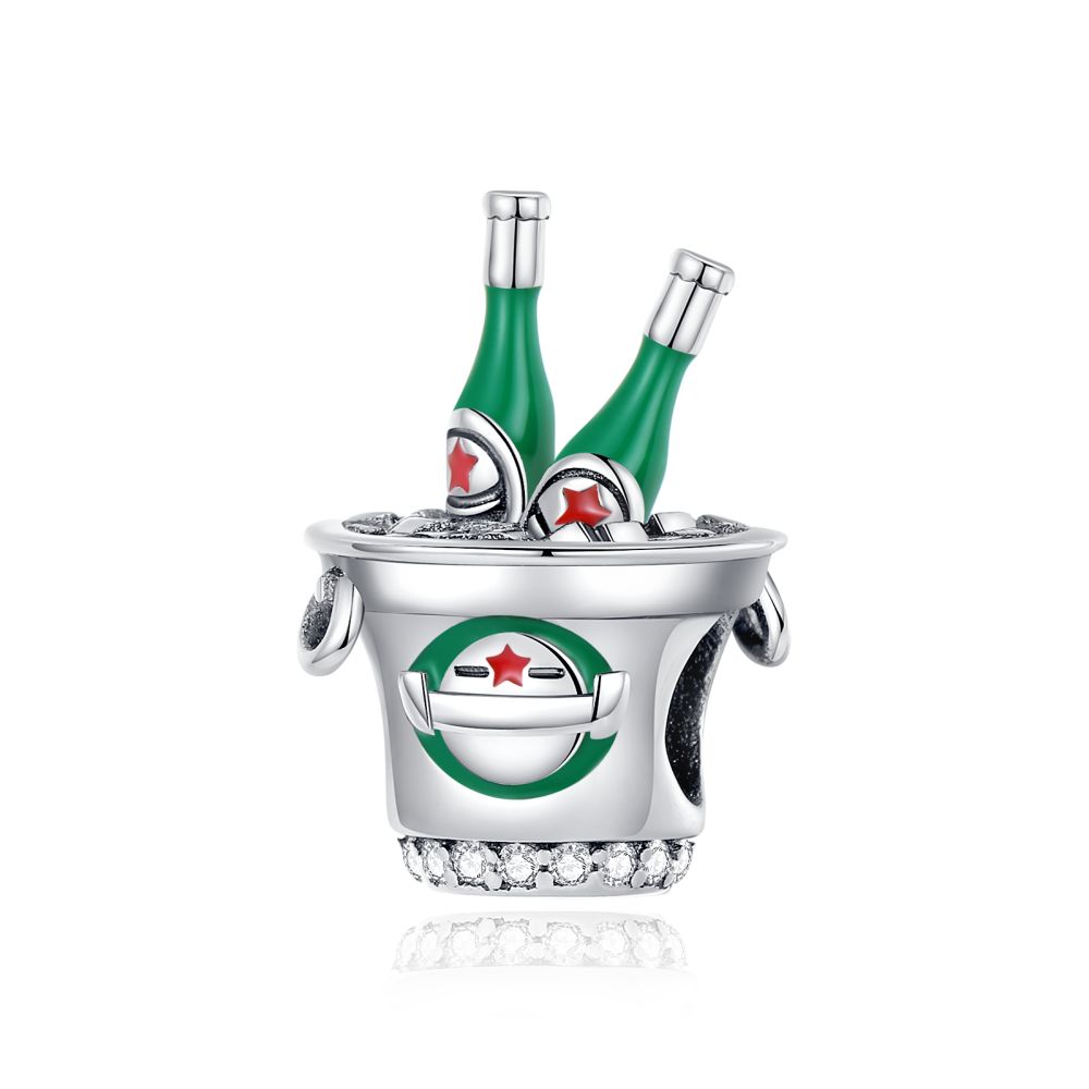 Exquisite Copper Color Coffee Cup,Champagne & Cake Dangle Charm Fits Brand Bracelet Kids Jewelry Necklace Pendant