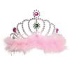 Fiestas Guirca Feather Princess Tiara Costume Accessory