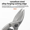 Multifunctional Iron Sheet Scissor Aviation Tin Snips Heavy Duty Chrome Vanadium Steel Metal Cutter Shears For Cutting Sheet
