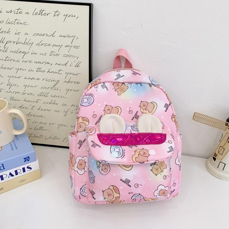 Модный школьный рюкзак, детский рюкзак с мультяшным рисунком, маленький класс, для мальчиков и девочек, повседневный рюкзак для перекуса