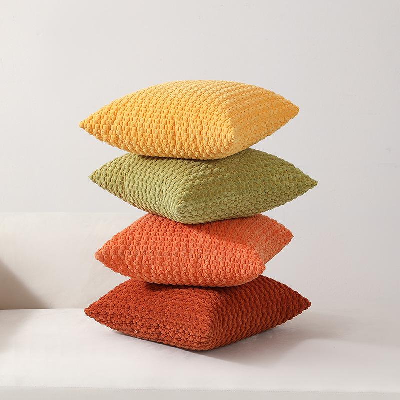 Мягкий бархат Двусторонний дизайн ДИВАННЫЕ ПОДУШКИ, Наволочки для офисной спинки, Прикроватные НАВОЛОЧКИ, Прочные, Украшение для кровати.