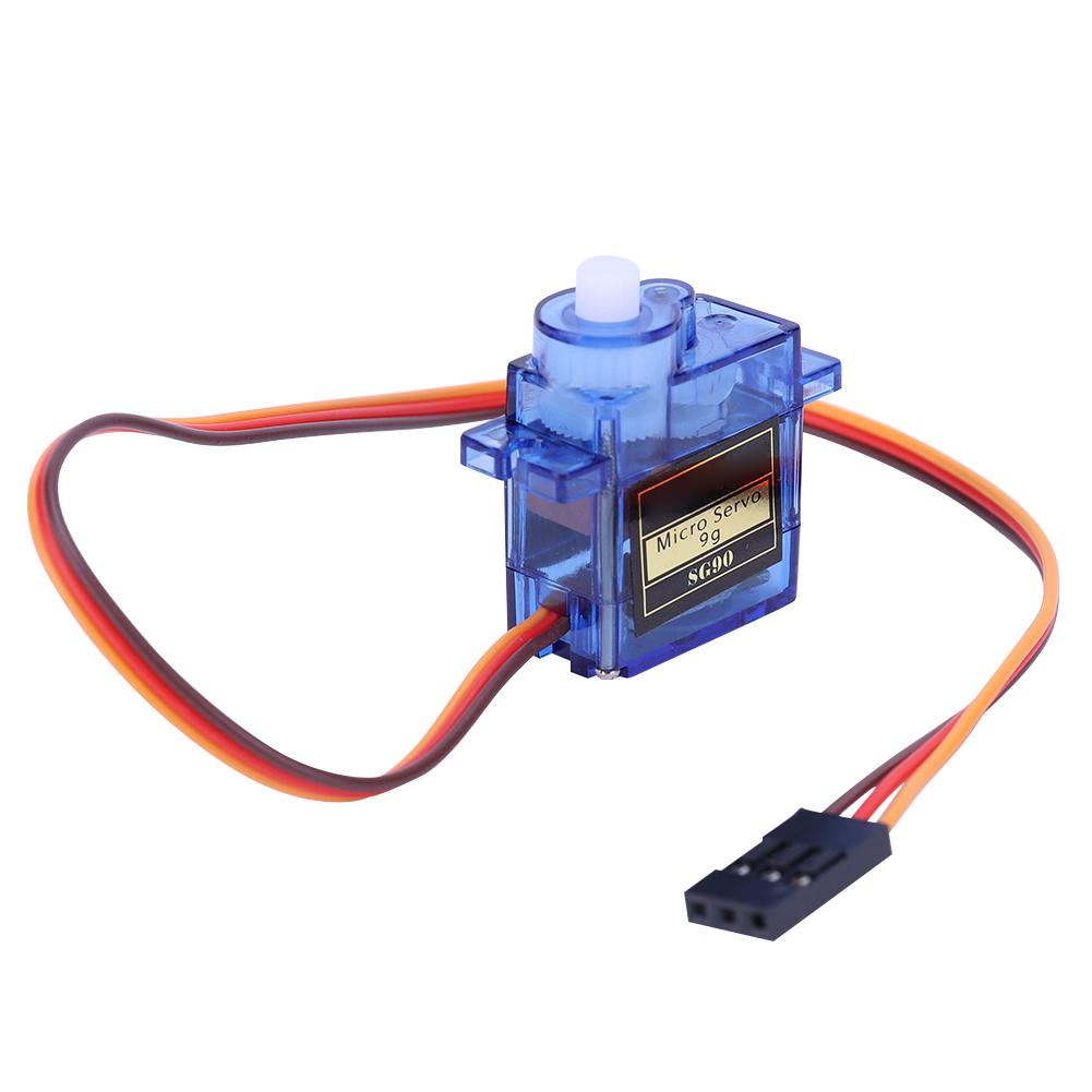 50-1Pcs SG90 9G Micro Gear Servo Motor Fixed-Wing Servo Motor Controls 180/360 Degrees for Rc Helicopter Toy Airplane Aircraft