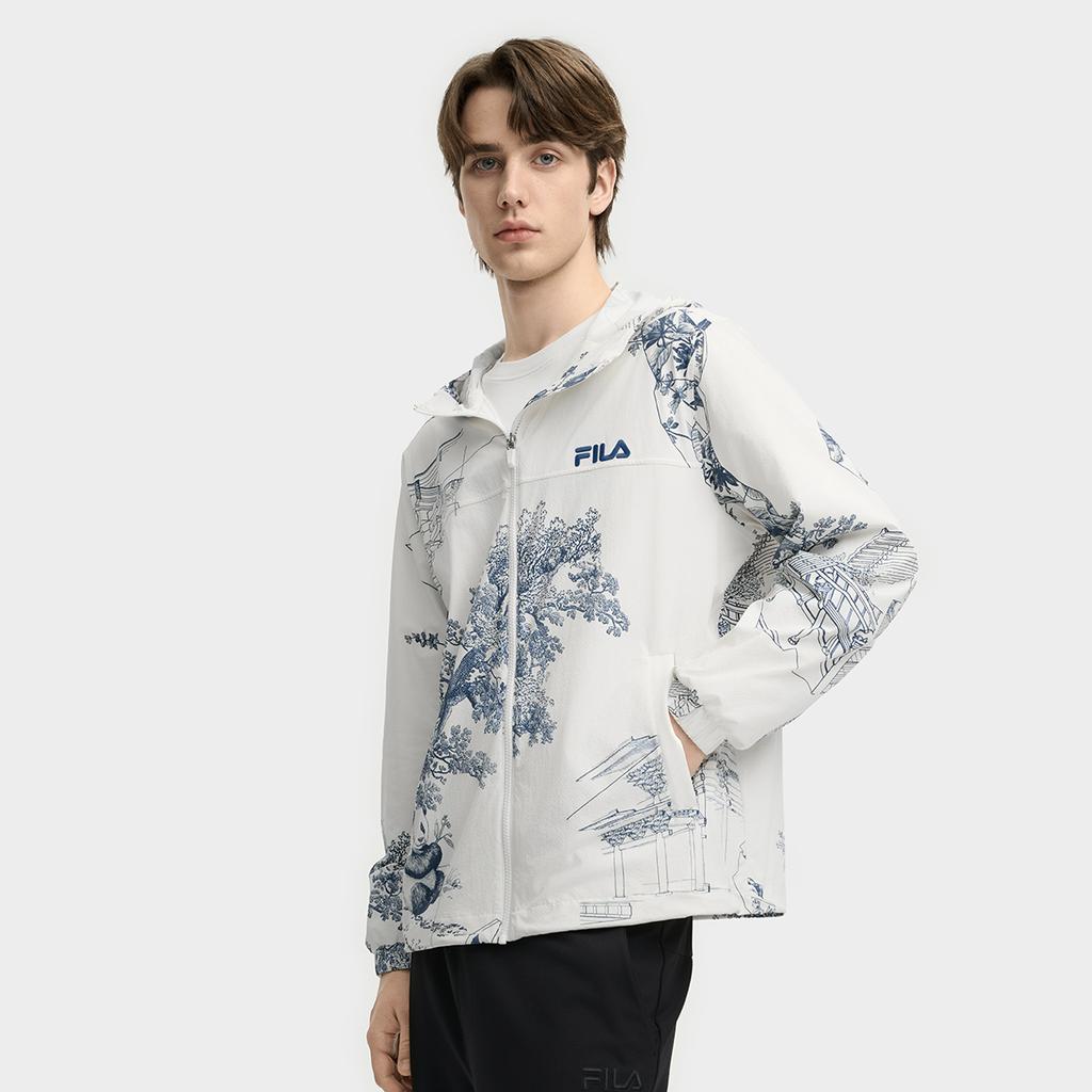 Fila Наследие Дышащая Повседневная Удобная Модная Куртка Мужская Куртка F11M538706FZA