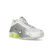 Nike Shox R4 белые металлические серебристые женские кроссовки Volt AR3565-102