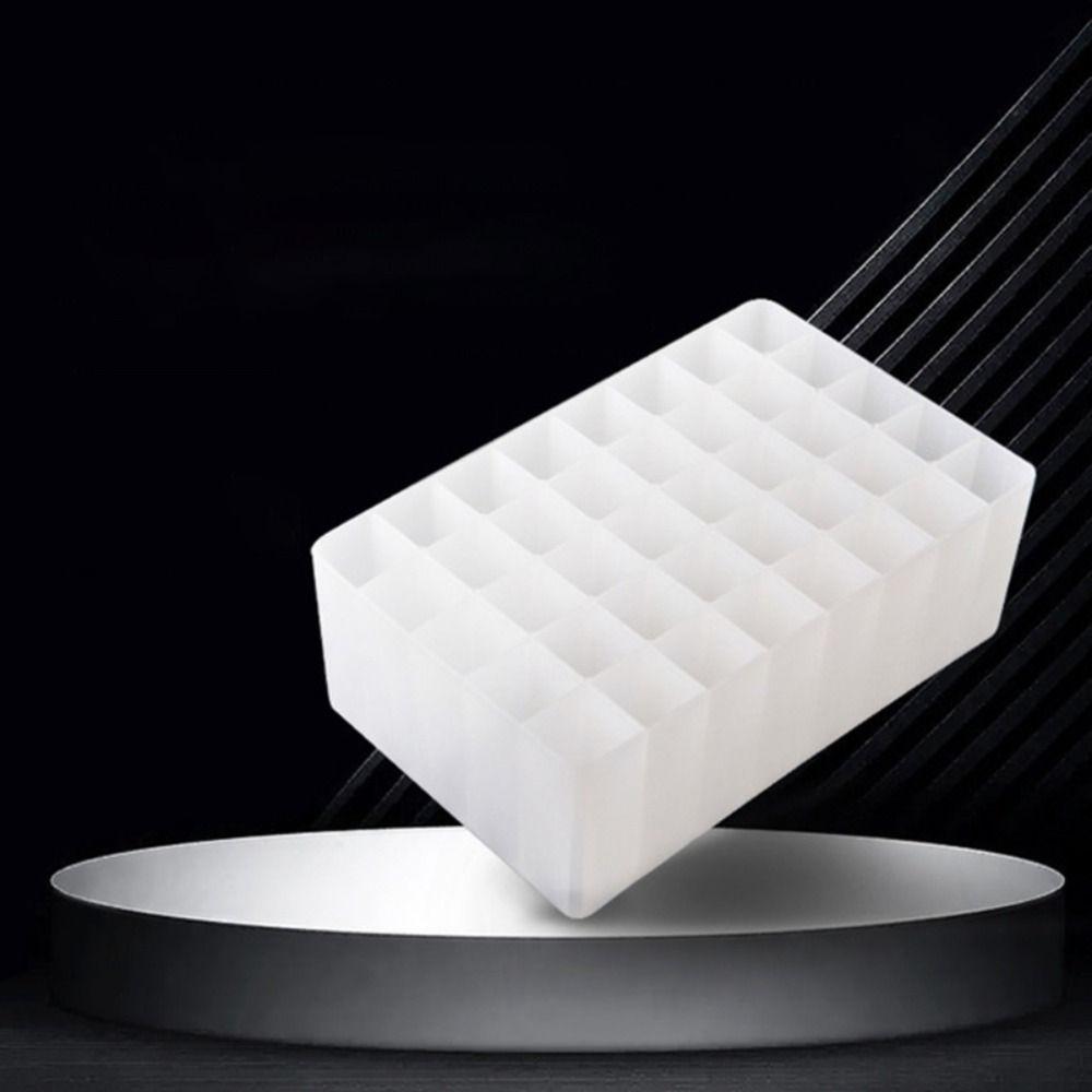 Large-capacity Marker Pen Storage Holder 24/30/36/40/48 Slots  Pencil Rack   Office School Supplies