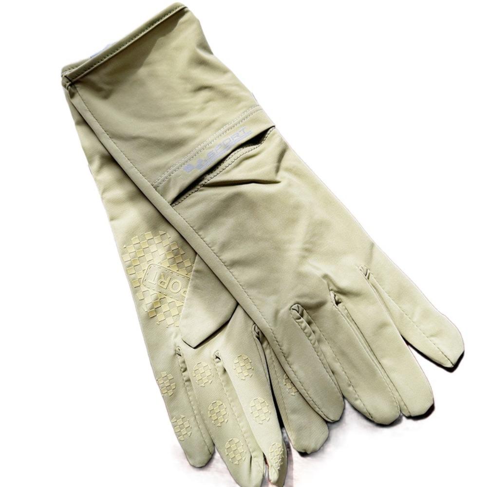 Ice Silk Sun Protection Riding Gloves Breathable Summer Driving Mittens  Woman