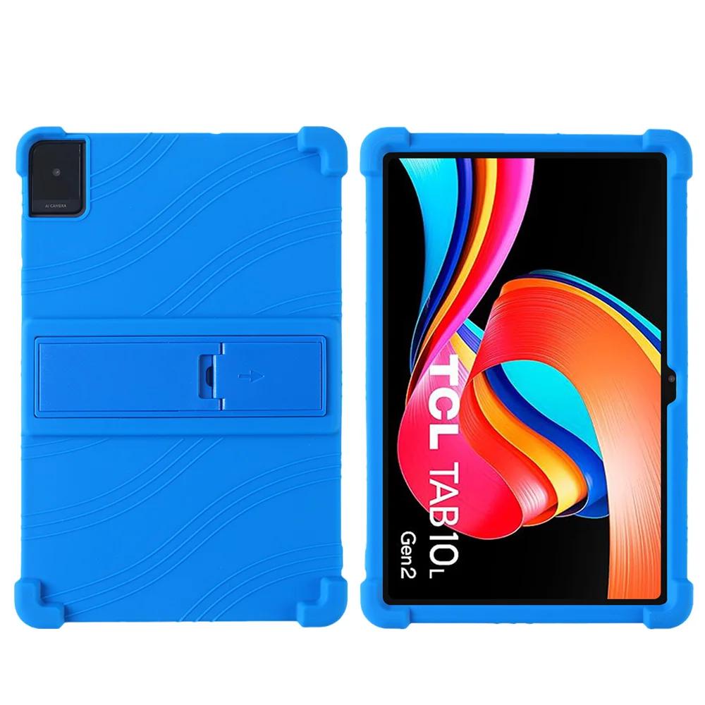 Case For TCL TAB 10 Gen 2 Tablet Safe Shockproof Silicone Stand Cover