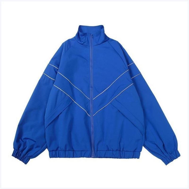 Harajuku Vintage Jacket Women Gorpcore Oversized Y2k Streetwear Track Jackets Windbreakers Gothic Outdoor Causal Coats