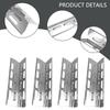 Heat Plates Kit For Gas Grill Outdoor 4Pcs Replacement Stainless Steel
