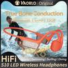 Upgrades Bluetooth 5.4 Bone Conduction Wireless Headphones 30 Meters Depth IPX8 Waterproof Swimming Headsets 32GB RAM MP3 Player