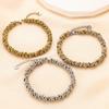 1Pcs Women's Titanium Steel Bracelet Non-fading Circle Interlocking Jewelry Stainless Steel Bracelet