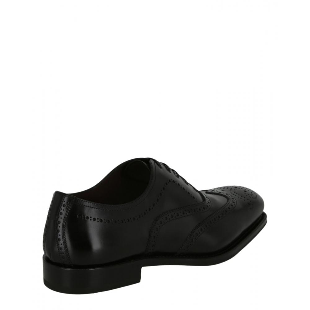 Salvatore Ferragamo Poveda Dress Shoes Black
