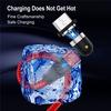 USLION 1M Магнитный кабель Micro USB для быстрой зарядки Кабель USB Type C Магнитный адаптер для зарядного устройства Кабель для передачи данных