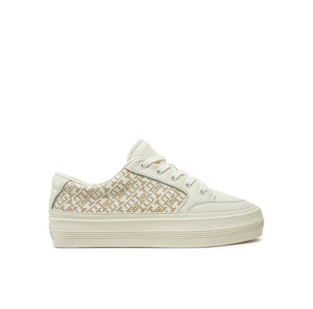 Кроссовки Tommy Hilfiger Vulc Leather Sneaker Monogram