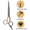 Ножницы для волос Филировочные ножницы Fcysy Professional Hair Cutting Scissors Kit Ножницы для волос Текстурирующие ножницы Парикмахерские ножницы Стрижка волос