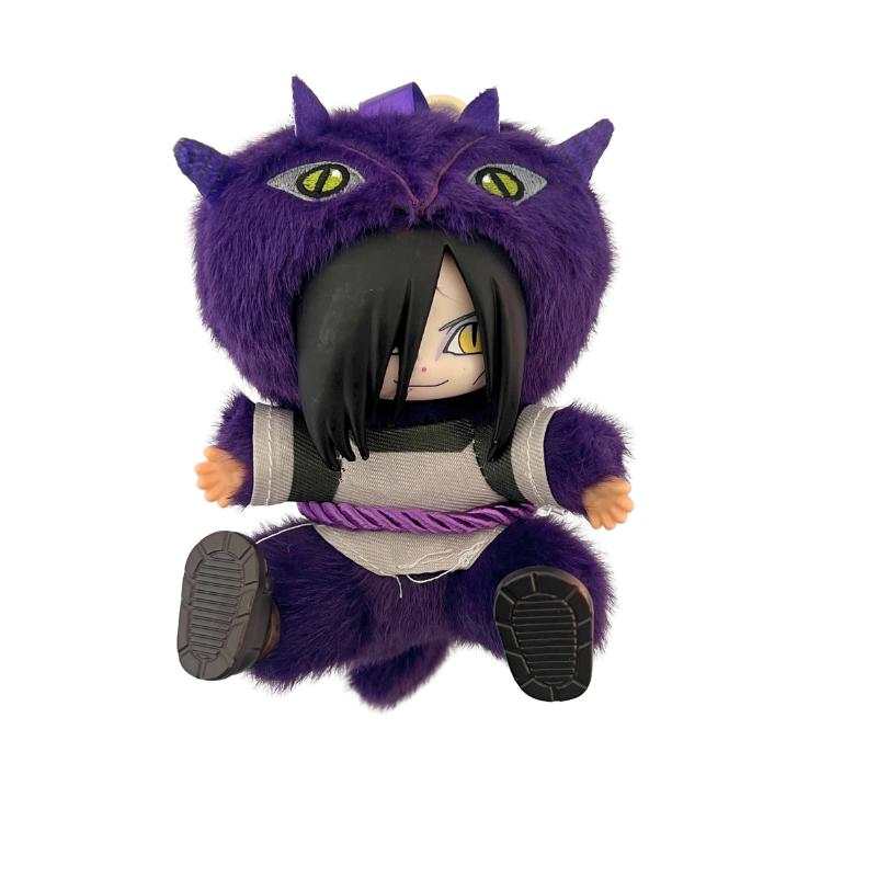 Новейшая Оригинальная Серия Eaki Naruto Милая Вечеринка Зверей V2 Виниловая Плюшевая Кукла Украшение для Рюкзака Брелок Рождественский Подарок для Девочки