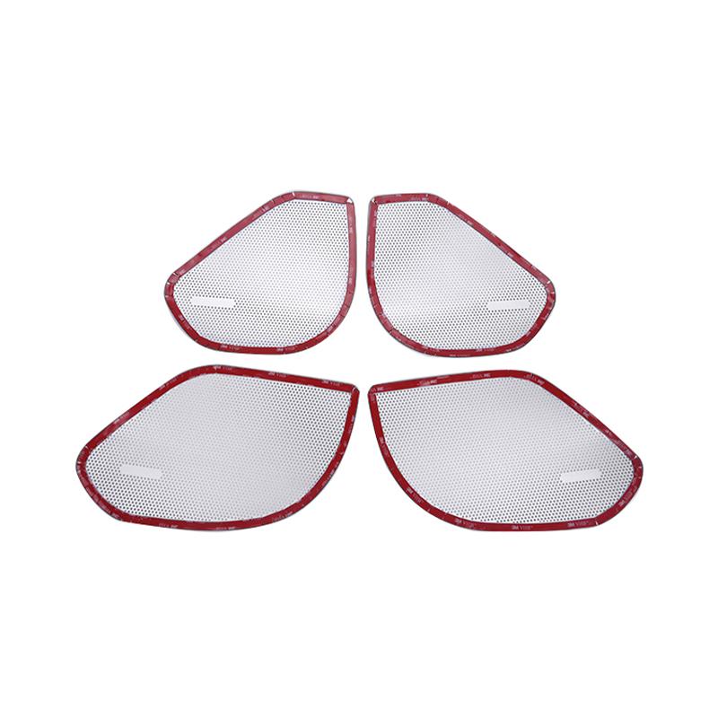 Для Jaguar F-Pace f pace 2016 Автомобильная дверная аудиоколонка, декоративная крышка, рамка динамика, интерьерный модифицированный динамик