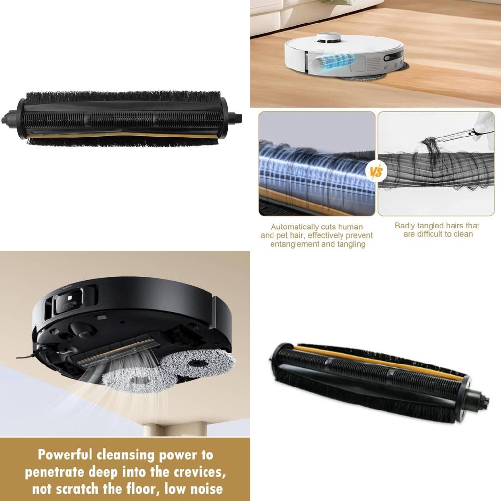 Для Dreame X40 Ultra И L20 Ultra Сменная щетка для удаления волос для уборки дома