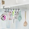 Kitchen Storage Rack Wardrobe Hook Door Hanger Clothes Hanging Rack Holder Kitchen Organizer Closet Shelf Wall Hanger Coat Rack