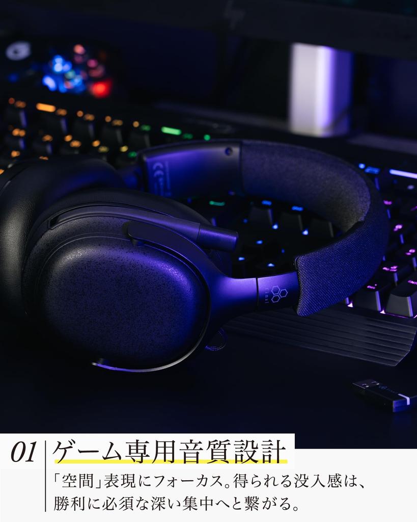 Final VR3000 EX для игр Игровые наушники с задержкой менее 3D Сверхширокий звук и режим шагов для FPS Сверхнизкая 25 мс, Сцена,