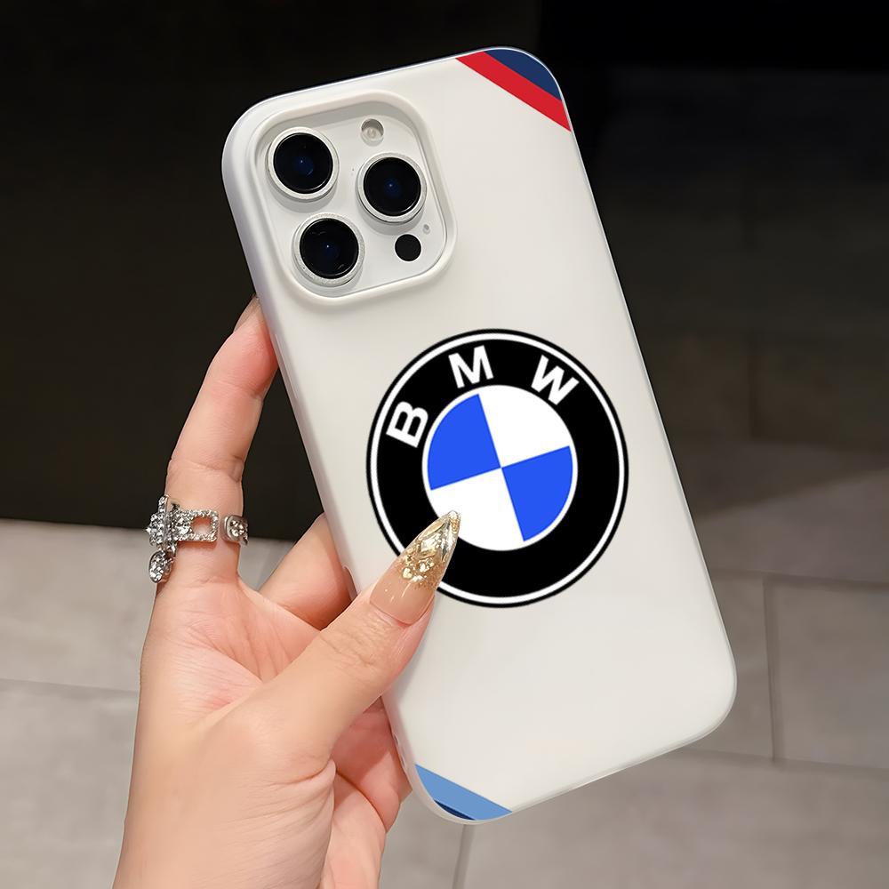 Чехол для телефона с логотипом мотоцикла B-BMW для IPhone 17 Air 16 E 15 14 Plus 13 12 11 Pro Max 2 Мягкий матовый Конфетный Прозрачный Желейный 2-в- vhpx10