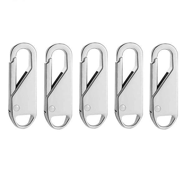 10PCS Universal Zipper Puller Detachable Metal Zipper Head Repair Kits For Zipper Slider DIY Craft Sewing Clothes Accessories