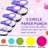 Circle hole Paper punch 50mm 38mm 25mm 16mm 9mm  35mm 28mm 22mm 18mm Circle paper Cutter Paper Punches for Paper Crafts