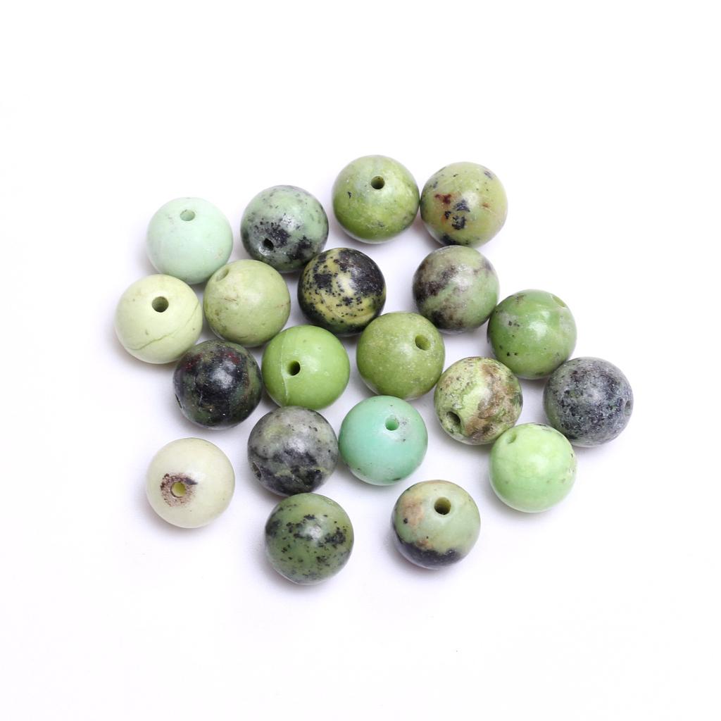 Home Party Supplies Loose Spacer Stone Beads 6 8 10mm Accessories Round DIY Australian Jades Beads Natural Jewelry Making Bracelet 20/30pcs