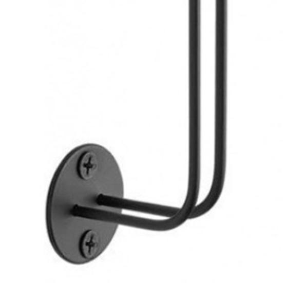 3 шт. Стеллажи для хранения бейсболок. Длинный крючок с перфорацией в стену. Большая несущая способность. Противоскользящая L-образная антикоррозийная подставка для шляп. Брелок. Держатель сумки для зонтика.