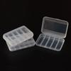 Прозрачная коробка для хранения квадратных мелких предметов, контейнер для горячих ювелирных изделий, бисер, держатель электроинструментов
