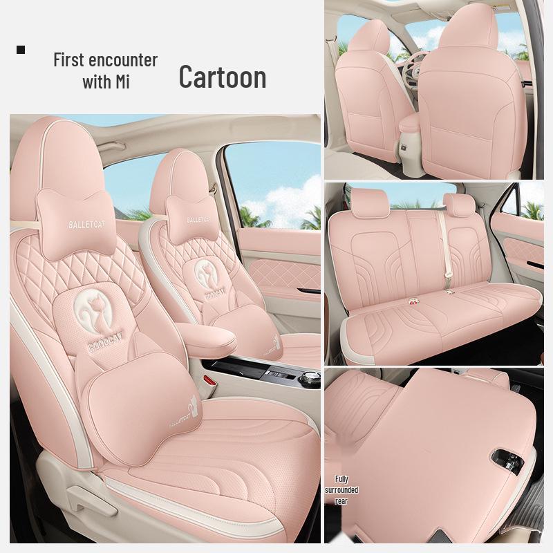 ZFL Sports Leather Seat Cushion Cover for Great Wall ORA Good Cat – All-Season Comfort