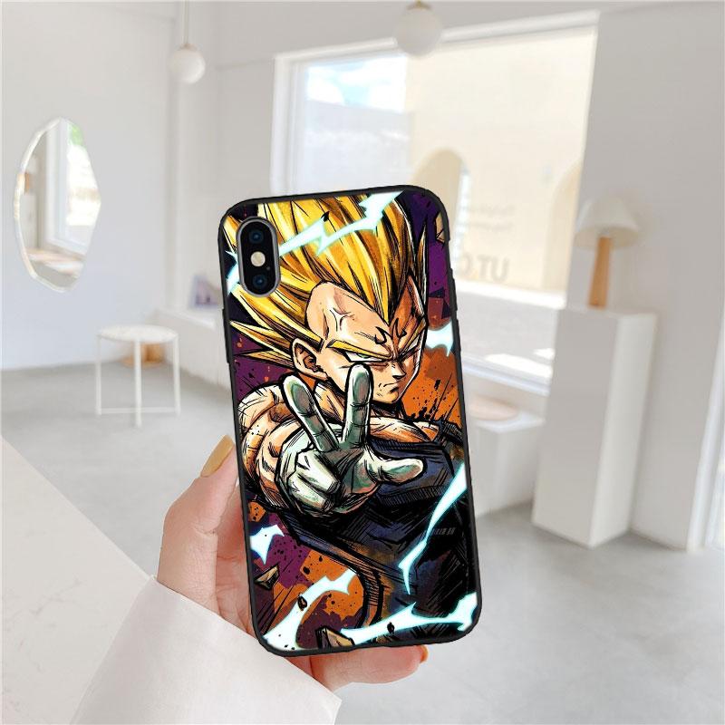 LO39 Dragon Ball Vegeta Soft Shell Phone Case for Redmi Note 13 14 Pro+ Plus A3 A3X 13X 13C 13R 14S 14C 14R