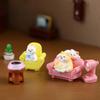 Cute Cartoon Resin Cat Ornaments For Daily Life Scenes And Miniature Decor