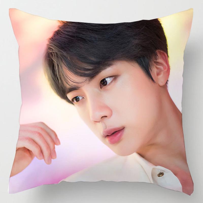 Уютная 45см Kpop Bts Bangtan Boys Наволочка Декоративная Мягкая Наволочка Для Дома