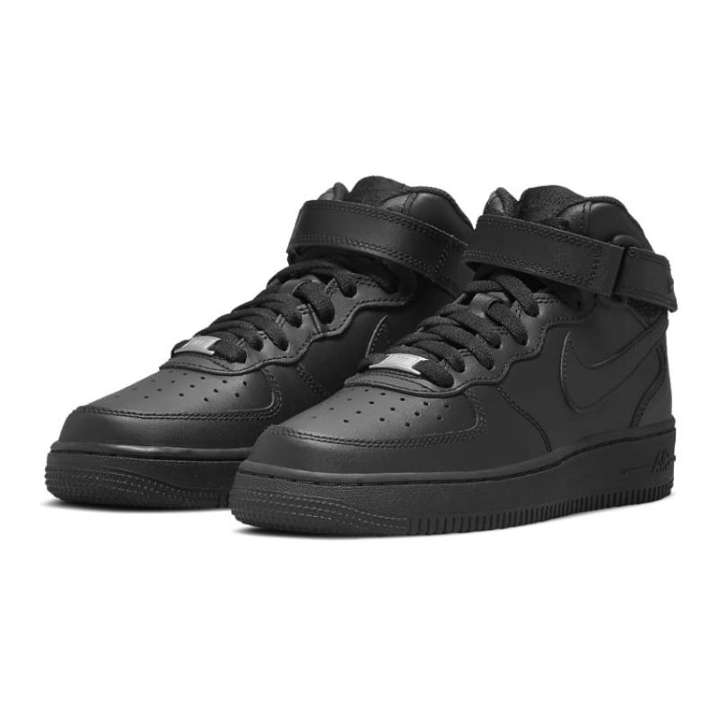 Nike Детские кроссовки Air Force 1 Mid "Triple Black" Кроссовки DH2933-001