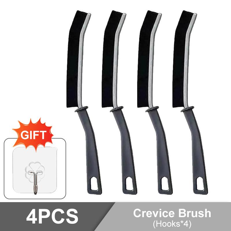 Щетка для чистки зазоров в ванной комнате, на кухне, на окнах, дверях, скраб для очистки пазов, щетка с жесткой щетиной, бытовые чистящие средства