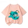 Potdemiel  New Summer Style Pure Cotton Childrens TShirts Octonauts Print Unisex Size Comfortable and Breathable